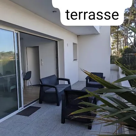 Le Courant - 3 Avec Vue Imprenable Lägenhet Mimizan-Plage
